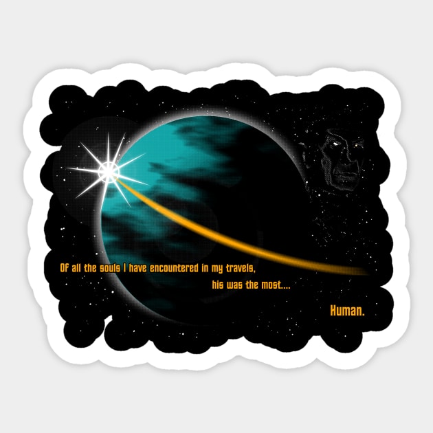 Boldly gone. Sticker by Everdream